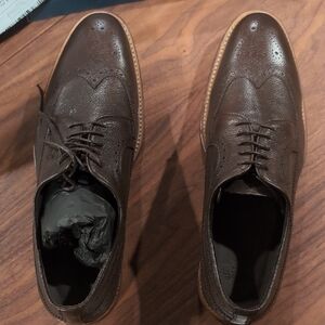 Charles Tyrwhitt Dark Brown Leather Oxfords